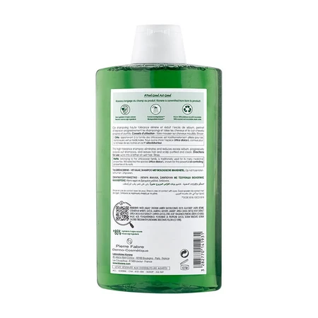 Klorane Champú Seborregulador Ortiga Cabello Graso 400 ml