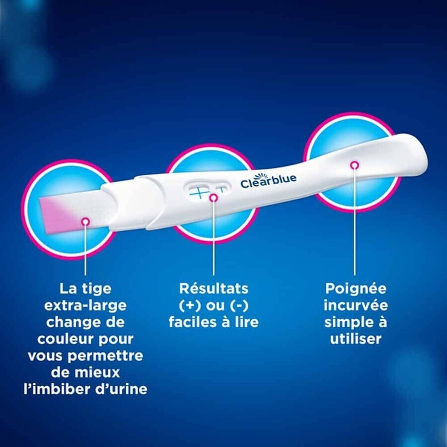 Clearblue Pregnancy test rapid detection 2 tests