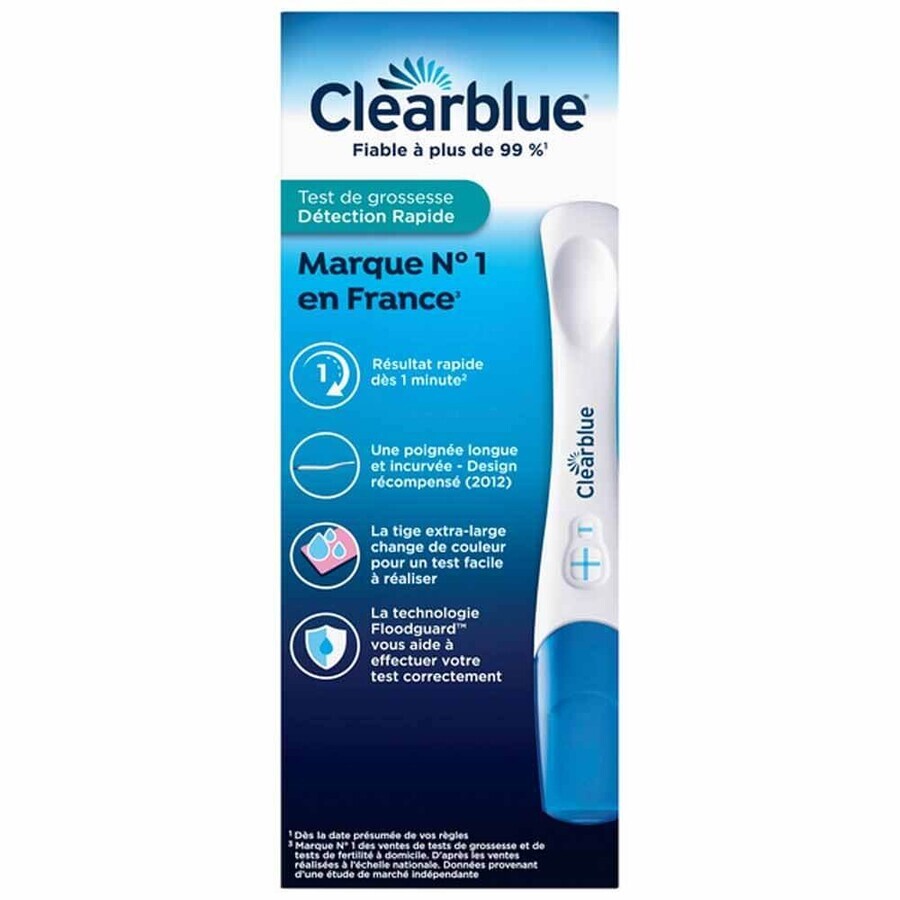Clearblue Pregnancy test rapid detection 2 tests