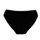 Jho Normal flow menstrual panties Organic cotton black