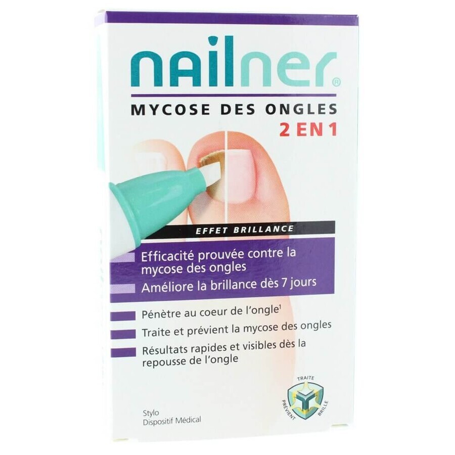 Boutique Nailner Mycose Ongles 2en1 Stylo 4ml Nailner Mycose Ongles 2en1 Stylo 4ml