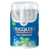 Ricqles Floss 2 in 1 - 50 Juvasante eenheden