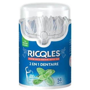 Ricqles Floss 2 in 1 - 50 Juvasante Units