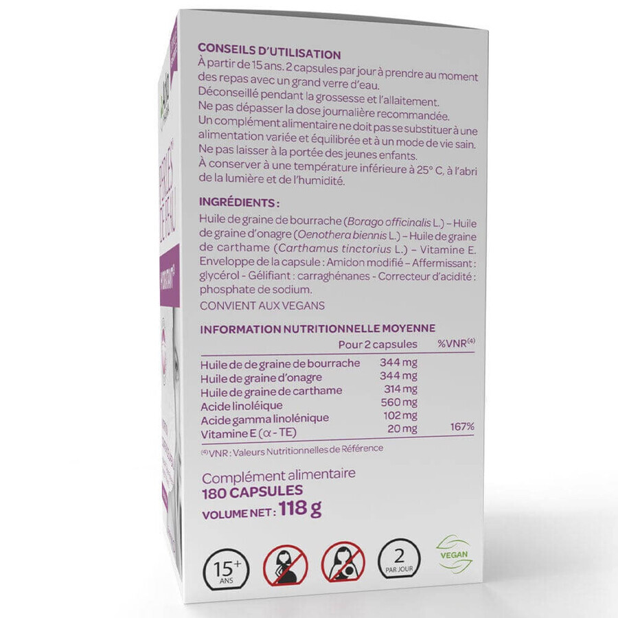 Arkopharma Perles De Peau Hidratación Piel Nutrición y Bienestar 180 cápsulas