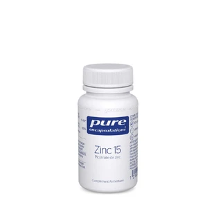Pure Encapsulations Zinc 15 60 gélules