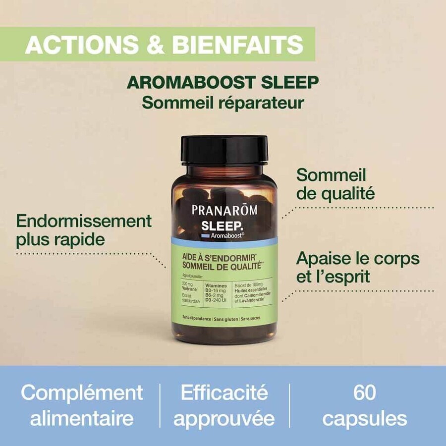 Pranarôm Aromaboost Sleep 60 Caspole