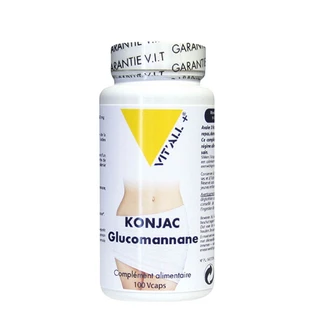 Vit'All+ Konjac Glucomannaan 500 mg 100 capsules