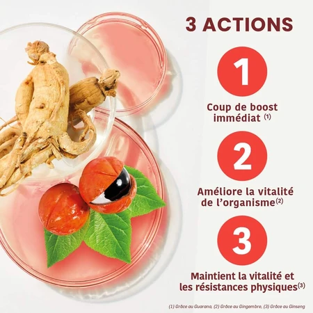 Santarome Energie Boost Bio Coup d'énergie immédiat 20 ampoules