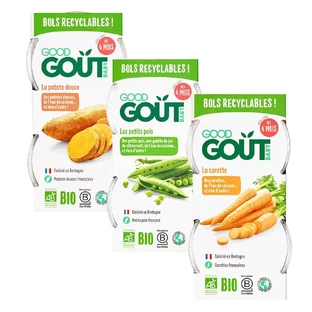 Buena Gota Verduras ecológicas A partir de 4 meses 2x120g