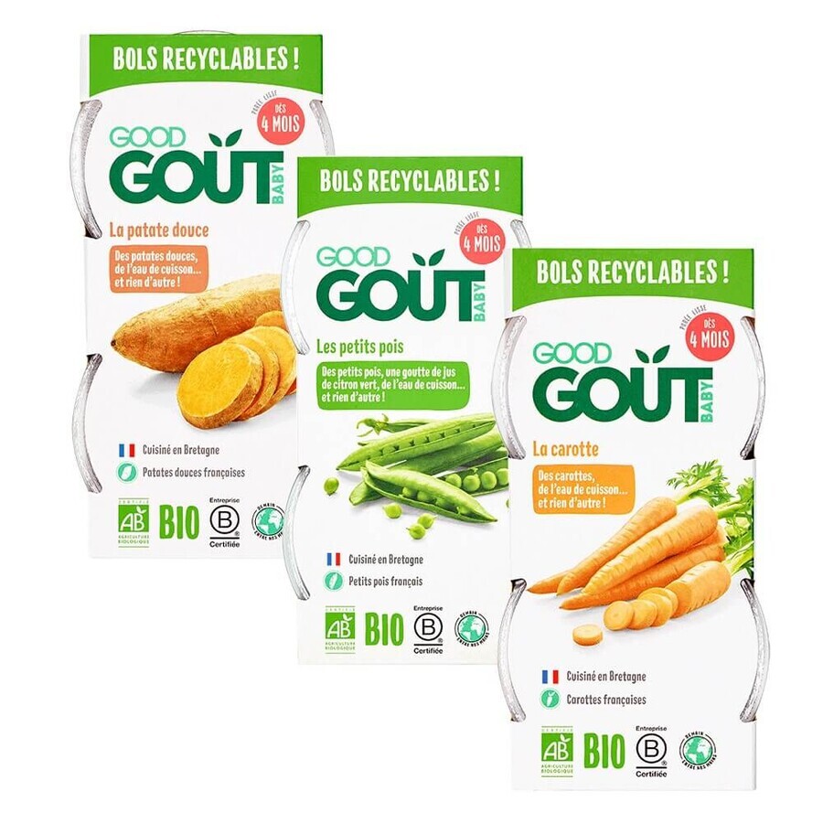 Good Gout Organic Vegetable From 4 months 2x120g