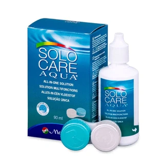 Menicon Solocare Aqua Multifunktionslösung für weiche Linsen 90ml