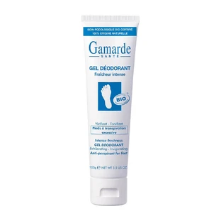 Gamarde Organic Gel Déodorant Fraîcheur Intense pour les pieds avec transpiration excessive 100g