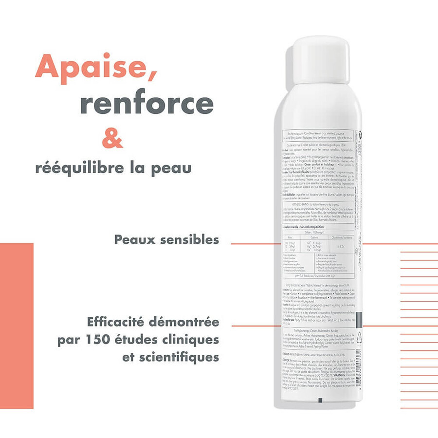 Avène Thermaal water verzachtende en anti-irriterende spray voor de gevoelige huid Peaux Sensibles 150ml Avène Thermaal water verzachtende en anti-irriterende spray voor de gevoelige huid Peaux Sensibles 150ml
