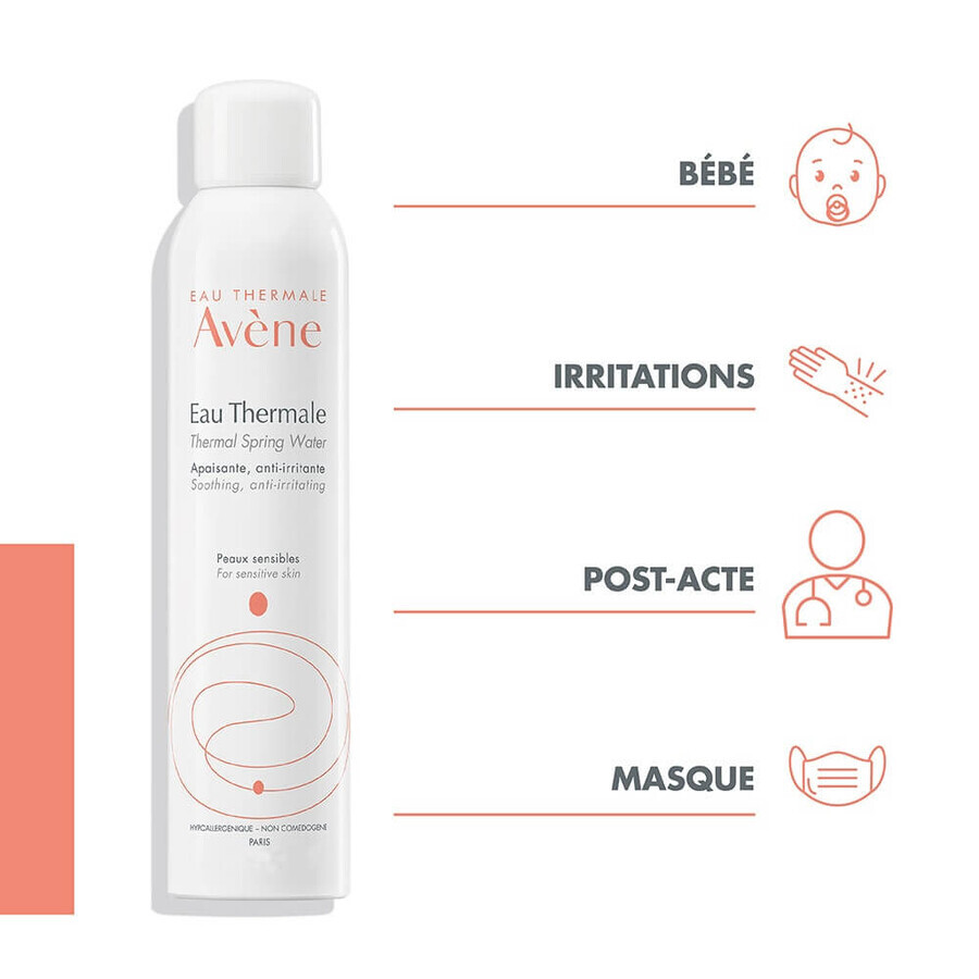 Avène Thermaal water verzachtende en anti-irriterende spray voor de gevoelige huid Peaux Sensibles 150ml Avène Thermaal water verzachtende en anti-irriterende spray voor de gevoelige huid Peaux Sensibles 150ml