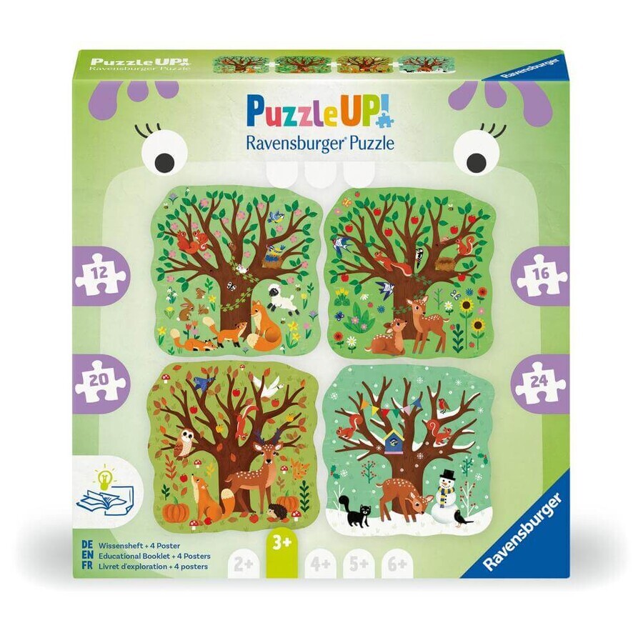 Puzzle Up Seasons, ab 3 Jahren, Ravensburger