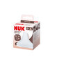 T&#233;tine en silicone Perfect Match, U, + 6 mois, 2 pi&#232;ces, Nuk