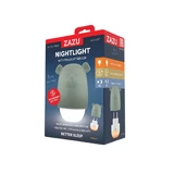 Nachtlampje met lichtsensor, 10 maanden+, Groen, Benny de Beer, Zazu Kids