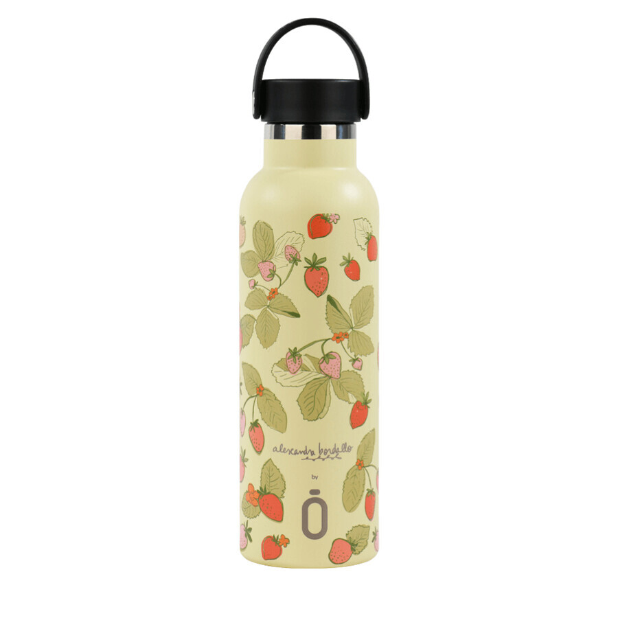 Termos Runbott Alexandra Bordallo, Capsune, 600 ml, Nazzuro