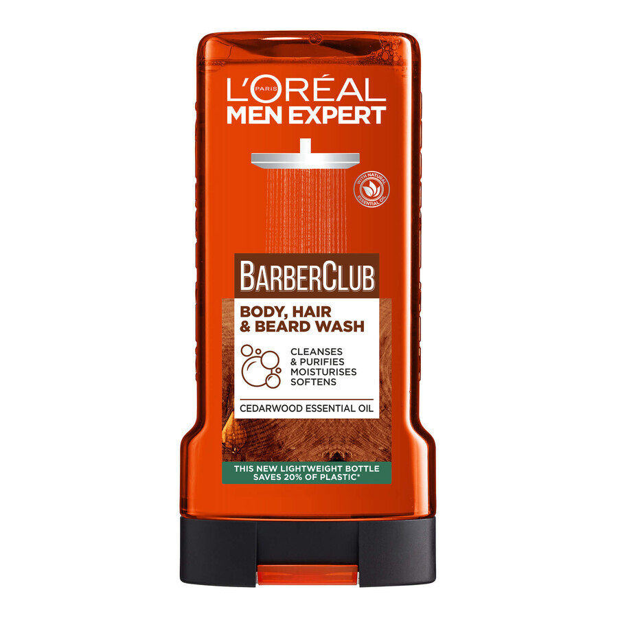 Duschgel für Männer Barber Club Men Expert, 300 ml, Loreal Paris