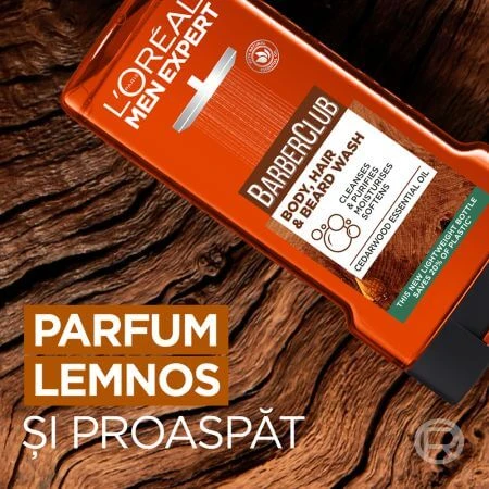 Herendouchegel Barber Club Men Expert, 300 ml, Loreal Paris