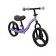 Bicycle without pedals with led wheels Isoka, 2 years+, Purple, Momi