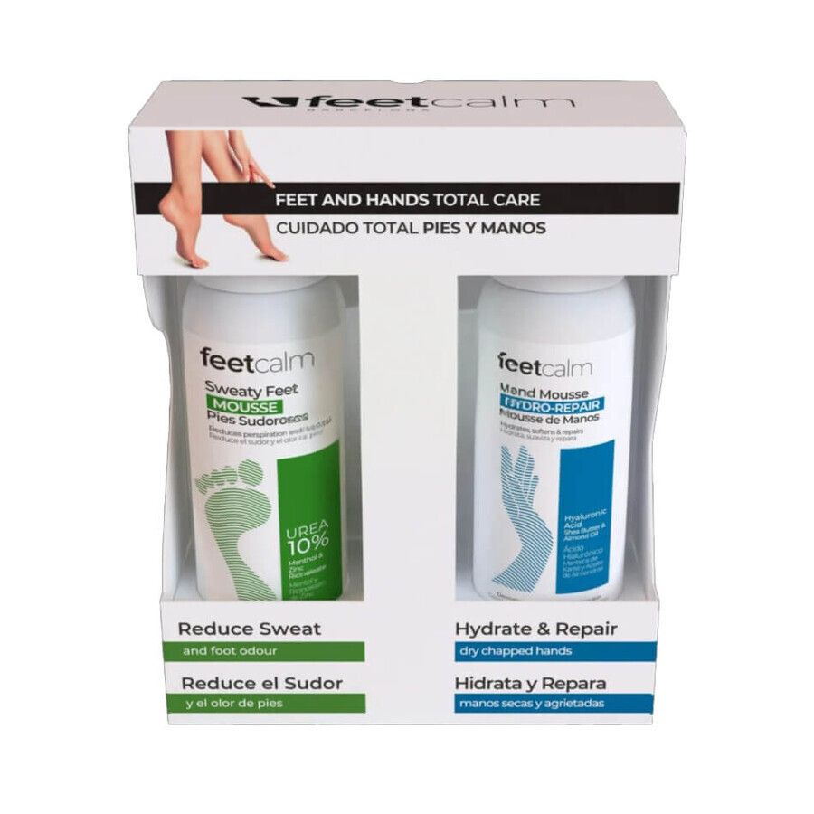 Kit idratante Feet Calm 15% urea per mani e piedi