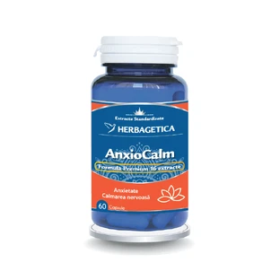 Anxiocalm, 60 capsules, Herbagetica
