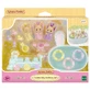 Set of 3 figurines Sylvanian Families, 3 years+, Triplets Milk Rabbit, Epoch