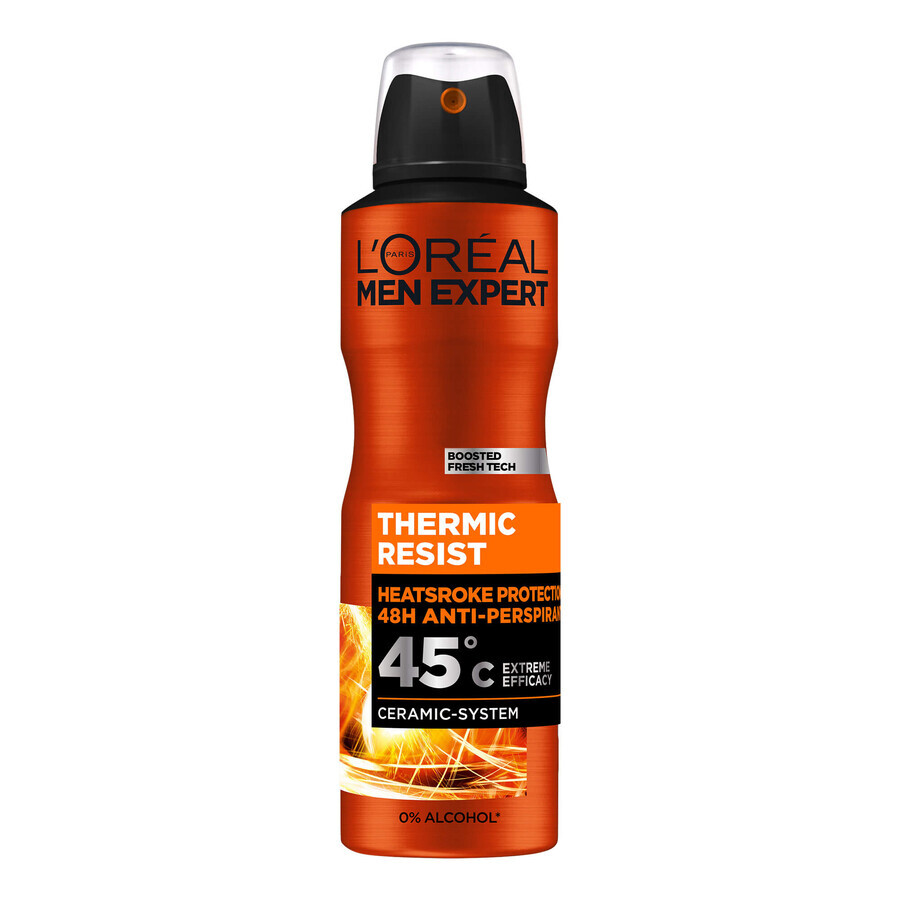 Spray antiperspirant pentru barbati Thermic Resist Men Expert, 150 ml, Loreal Paris