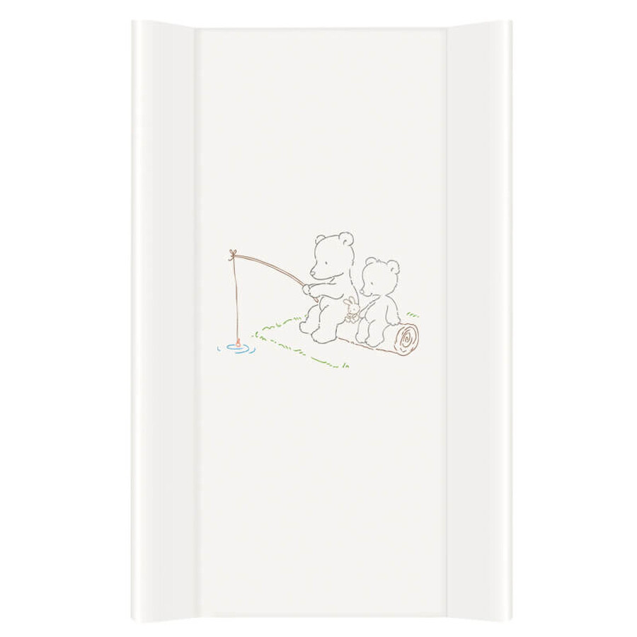 Nesting table with inlay, 50 x 70 cm, Beige, Ceba Baby