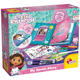 Mijn geheime dagboek, 5 jaar+, Gabby's Poppenhuis, Lisciani