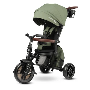 Comfo Max 8in1 ultra-faltbares Dreirad, 10 Monate+, Grün, Qplay