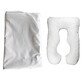 Maternity Pillow Cover 3in1 Maxim, White, Twindeco