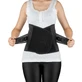 Cinturón abdominal posparto ajustable, L-XL, Negro, BabyJem