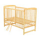 Wooden crib Ola Natur, 120 x 60 cm, Baby Needs