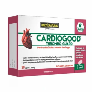 Cardiogood Thrombo Guard, 30 Kapseln, Only Natural