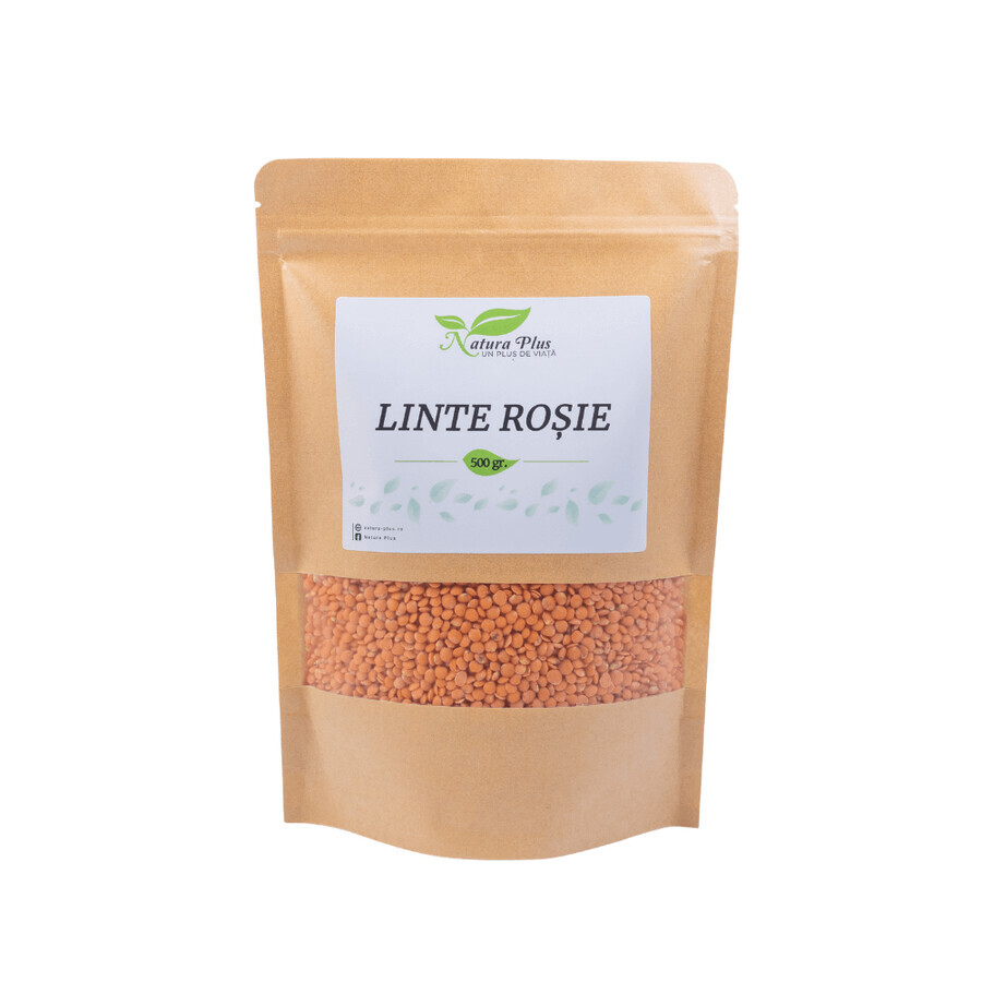Red lentils, 500 g, Natura Plus
