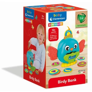 Poupée d'activité Montessori Baby Bird, 12 mois+, Clementoni