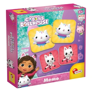 Memory game, 3 years+, Gabby's Dollhouse, Lisciani