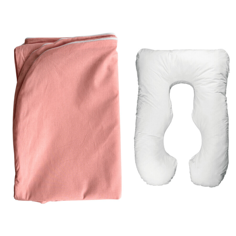 Funda de cojín de maternidad 3en1 Maxim, Rosa, Twindeco