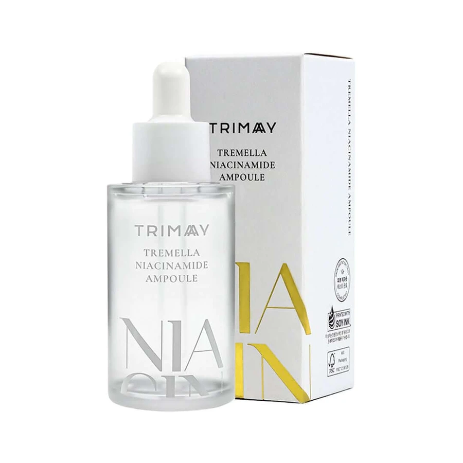 Tremella Niacinamida Niacinamida Serum Iluminador Concentrado Ampolla, 50 ml, Trimay