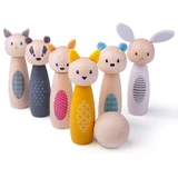 Bowling set, 2 jaar+, Vrolijke dieren, BigJigs