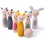 Juego de bolos, 2 años+, Animales felices, BigJigs