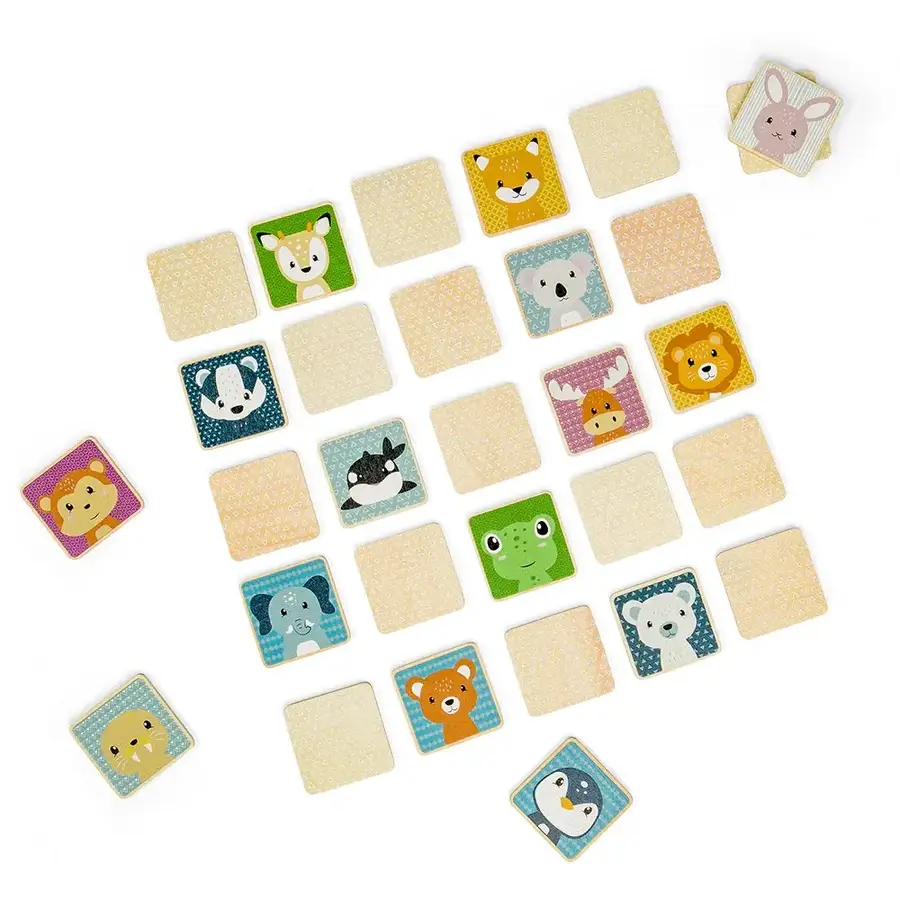 Jeu de mémoire Trouve les animaux, 2 ans et +, BigJigs