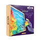Set de création Succulentes Wood & Craft, 21 x 21 cm, 14 ans et +, Ocean Calm, Okto