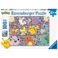 Pokemon klaar om te vechten puzzel, 6 jaar+, 100 stukjes, Ravensburger