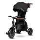 Comfo Max 8in1 ultra-foldable tricycle, 10 months+, Black, Qplay