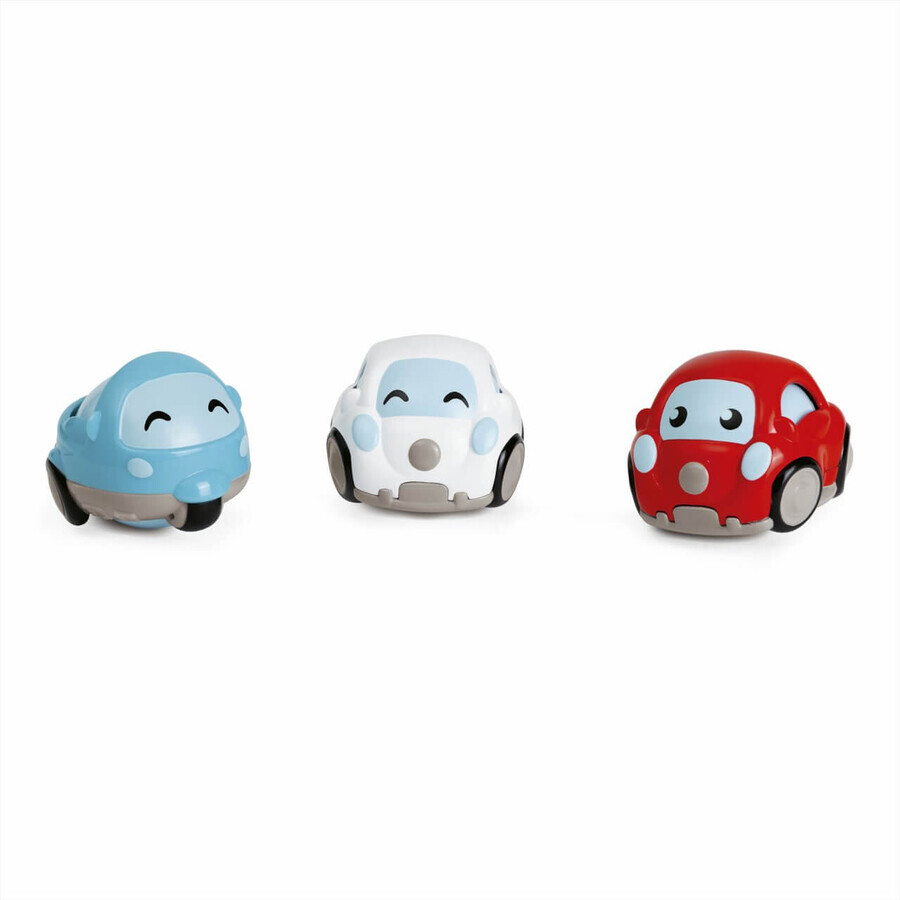 Set van 3 turbo Ball City Vintage auto's, 1-4 jaar+, Chicco
