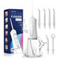 Portable mouth irrigator with UV lamp, White, F300, JTF