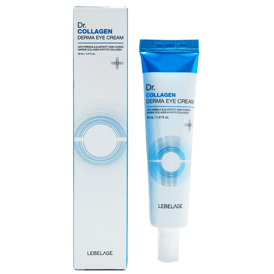 Crème contour des yeux anti-âge au collagène marin Dr Collagen, 40 ml, Lebelage
